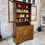 Thumbnail: Edwardian Oak Display Cupboard - #8121