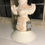 Thumbnail: Large glazed terracotta Fleur-de-lis finial -