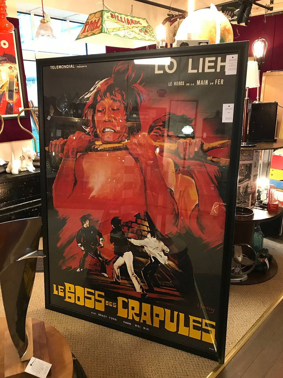 Thumbnail: 1974 French Martial Arts Movie Poster by Constantin Belinski 