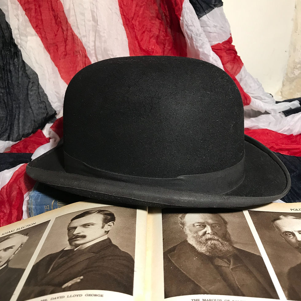 Thumbnail: Genuine High Quality Vintage Bowler by Dunn & Co London