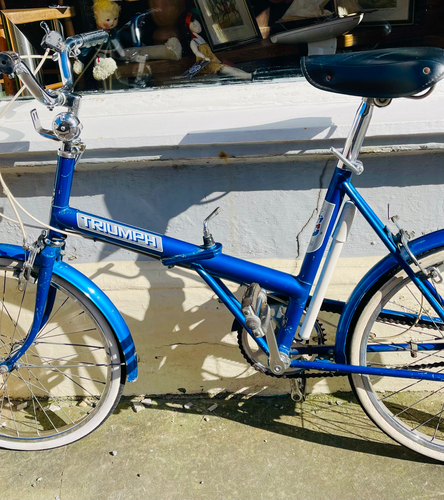 Vintage 1970's Triumph Traffic Master Folding Bicycle - | gb-revivals