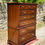 Thumbnail: 20thC American  6 drawer Tallboy Chest on Chest in cherry - 