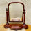 Thumbnail: Victorian extra large format mahogany swing mirror - #8387