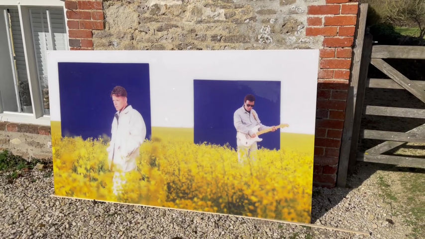Thumbnail: Large format gallery portrait print of Alternative Dance Group ‘Electronic’