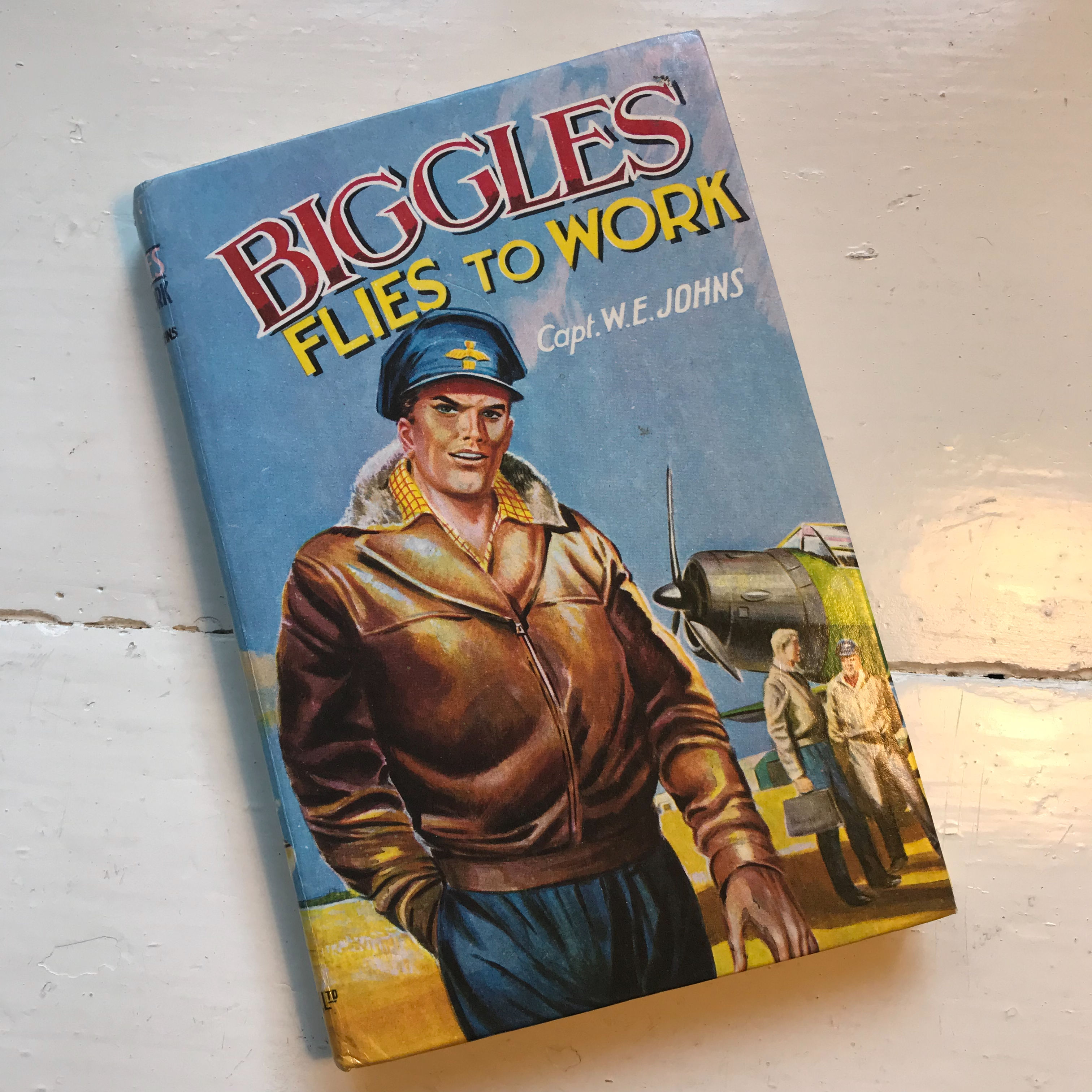 1963 hard back edition Biggles Flies to Work