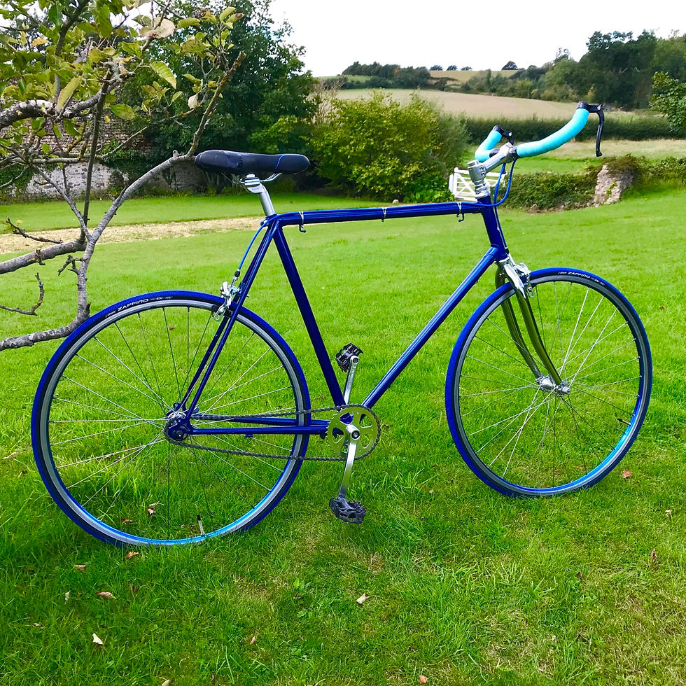 Thumbnail: Single Speed Conversion Vintage Sun Cycles of Nottingham Roadbike 