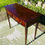 Thumbnail: Mahogany Serpentine Front Side Table / Console Table - #8268