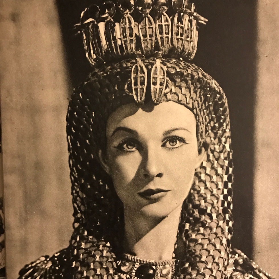 Thumbnail: Meeting at the Sphinx...Caesar and Cleopatra vintage book 1945