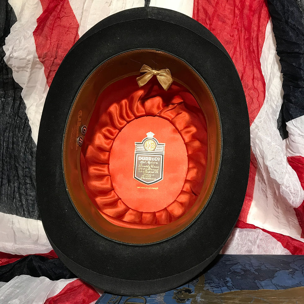 Genuine High Quality Vintage Bowler by Dunn & Co London