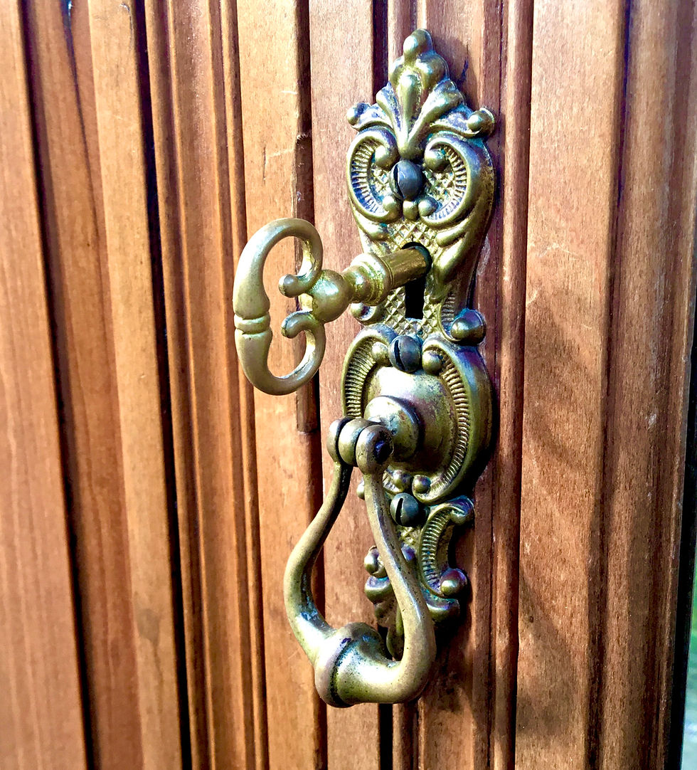 Thumbnail: Antique Edwardian Satin Walnut Single Armoire Wardrobe - #7082