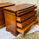 Thumbnail: Matched Pair of late 20thC Louis Philippe Style Cherrywood Veneer Chests - #9056