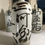 Thumbnail: Antique Stoneware Sake bottle