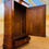 Thumbnail: 19thC Mahogany Hanging Cupboard / Robe with mirror panel door.