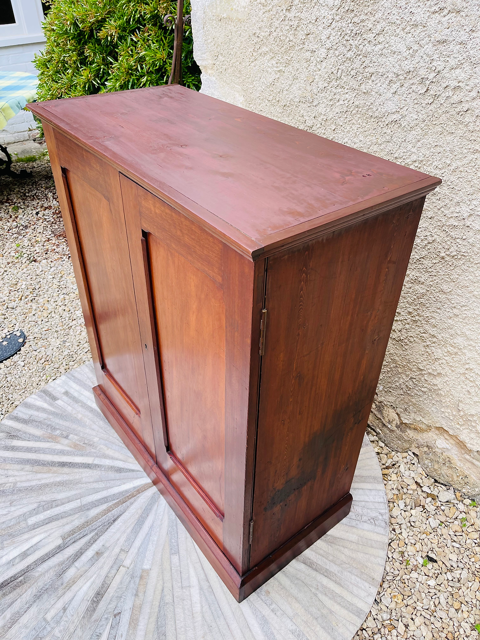 Thumbnail: Compact antique mahogany linen press - #7094