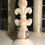 Thumbnail: Large glazed terracotta Fleur-de-lis finial -
