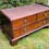Thumbnail: Georgian 3 drawer mahogany base chest -