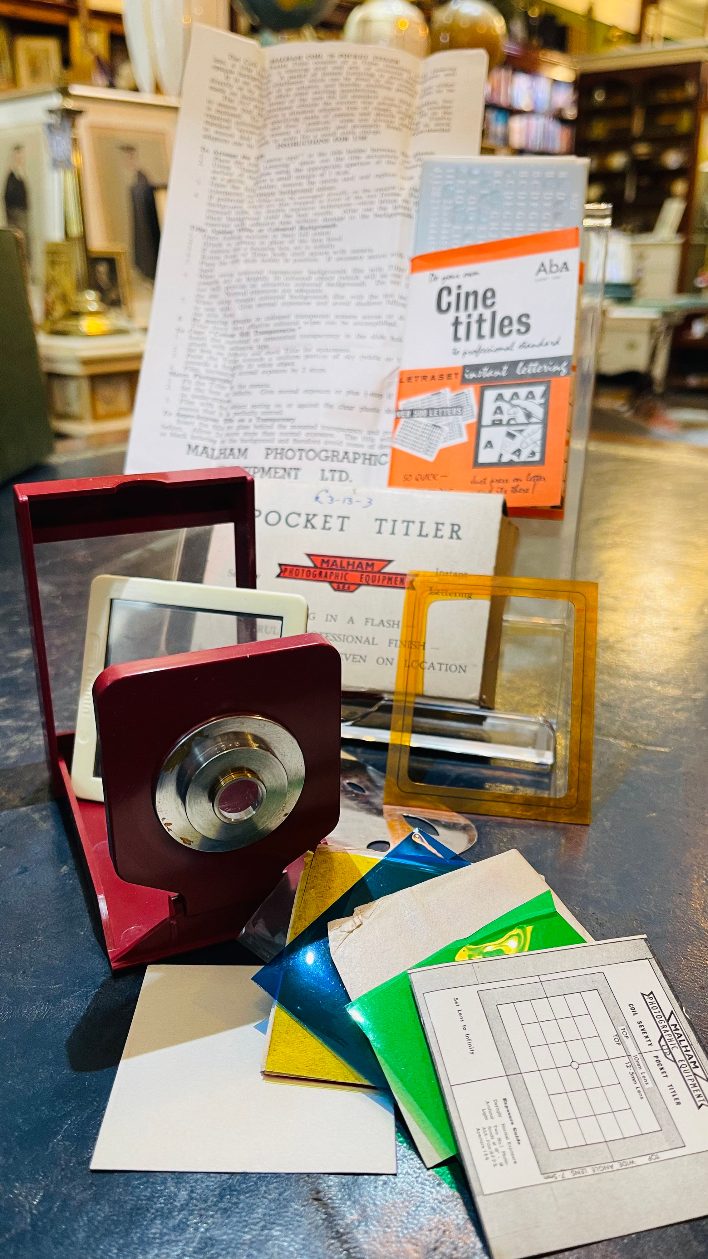 Malham Coil 70 Pocket Titler for Slides by Malham Photographic Equipment