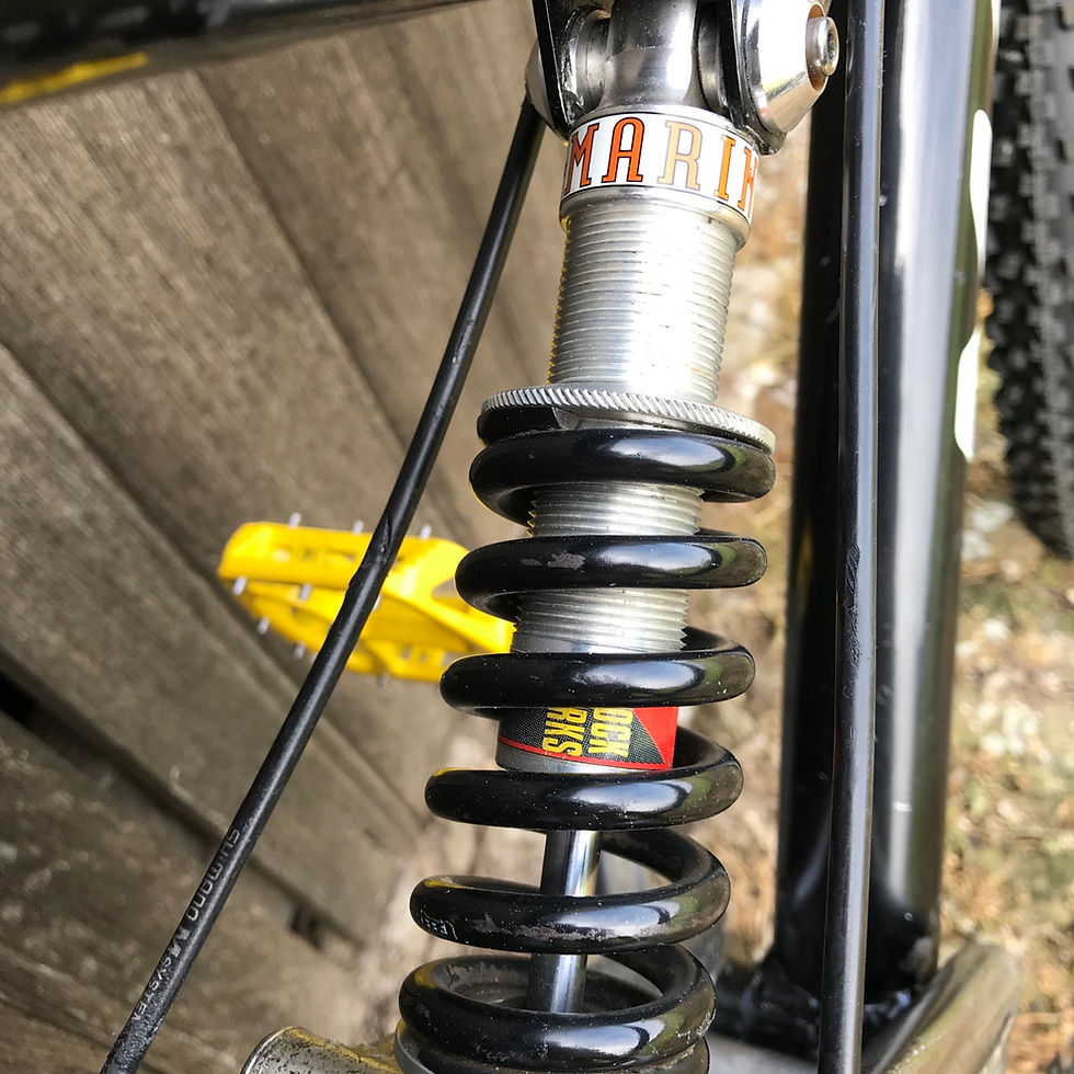 Thumbnail: Late 1990s 20’’ Marin Rift Zone Full Suspension Mountain Bike