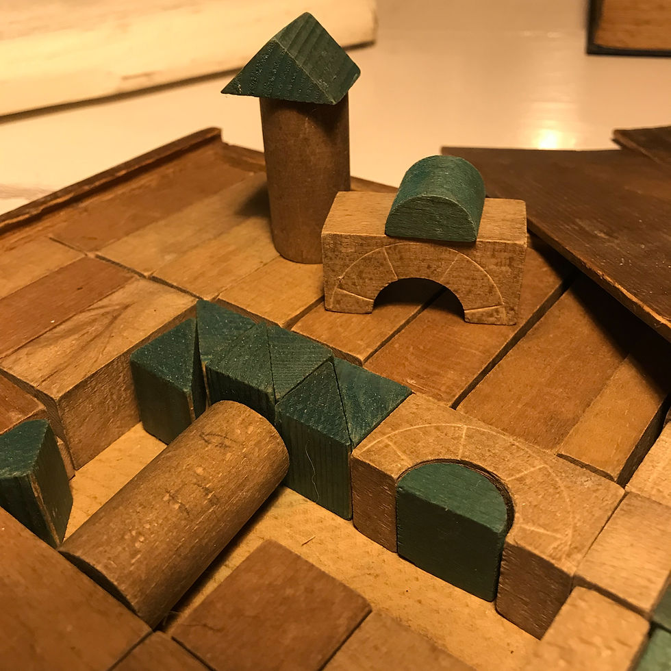 Thumbnail: Late 19th Century German Children’s Building Block Set