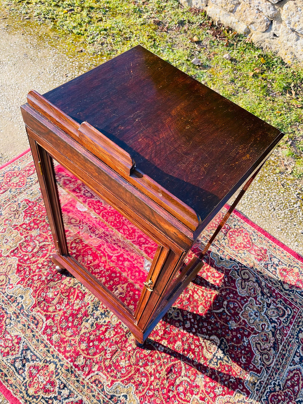 Thumbnail: Art Deco Glazed Display Cabinet - #8222