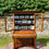 Thumbnail: William IV Piano Top Bureau Bookcase in Rosewood - #8423