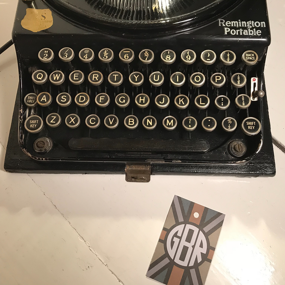 Thumbnail: Remington Portable Typewriter Feature Lamp
