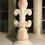 Thumbnail: Large glazed terracotta Fleur-de-lis finial -