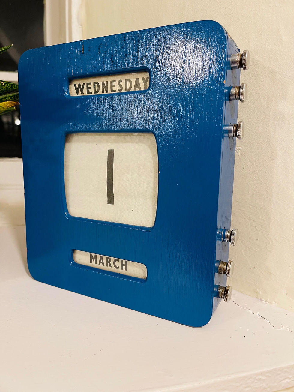Thumbnail: Art Deco 1940s Perpetual Wall Calendar - 