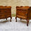 Thumbnail: Matched pair of vintage French Louis XVl style Bedside cabinets