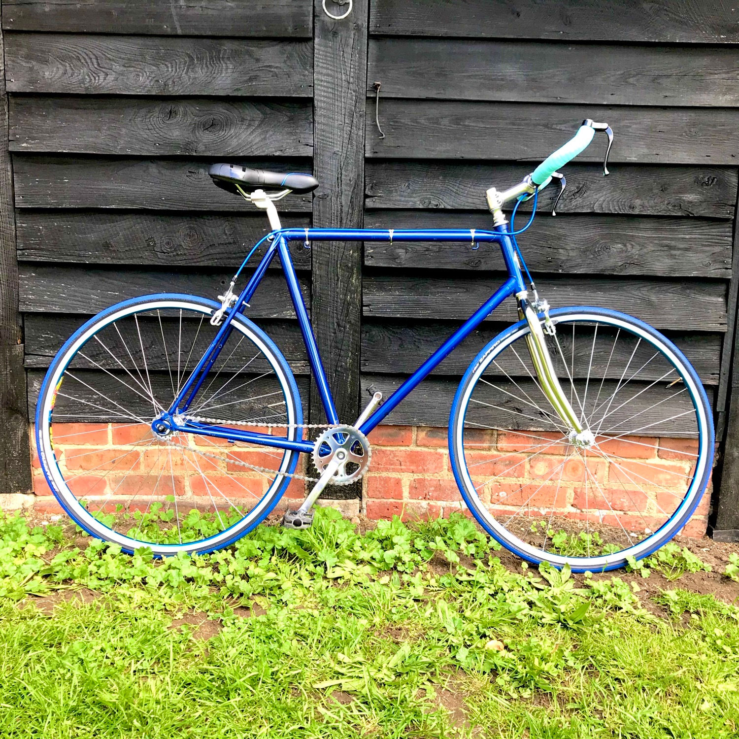 Single Speed Conversion Vintage Sun Cycles of Nottingham Roadbike
