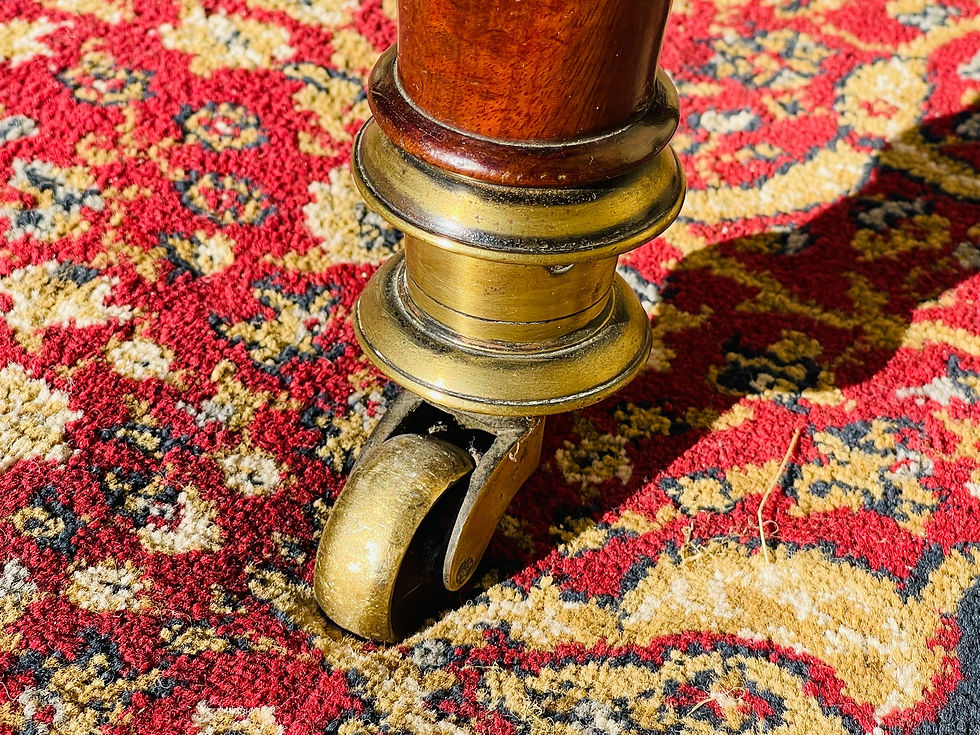 Thumbnail: 19thC Mahogany Hall Table / Desk in the style of Gillows.