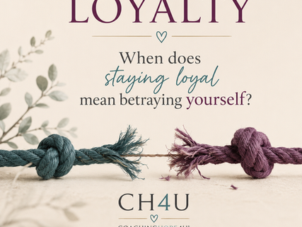 Loyalty: When Staying Loyal Means Betraying Yourself