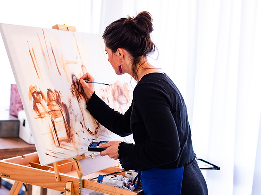 Shalayne-mowry-live-wedding-painter