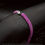 Thumbnail: Purple & Pink Yin Yang Bracelet