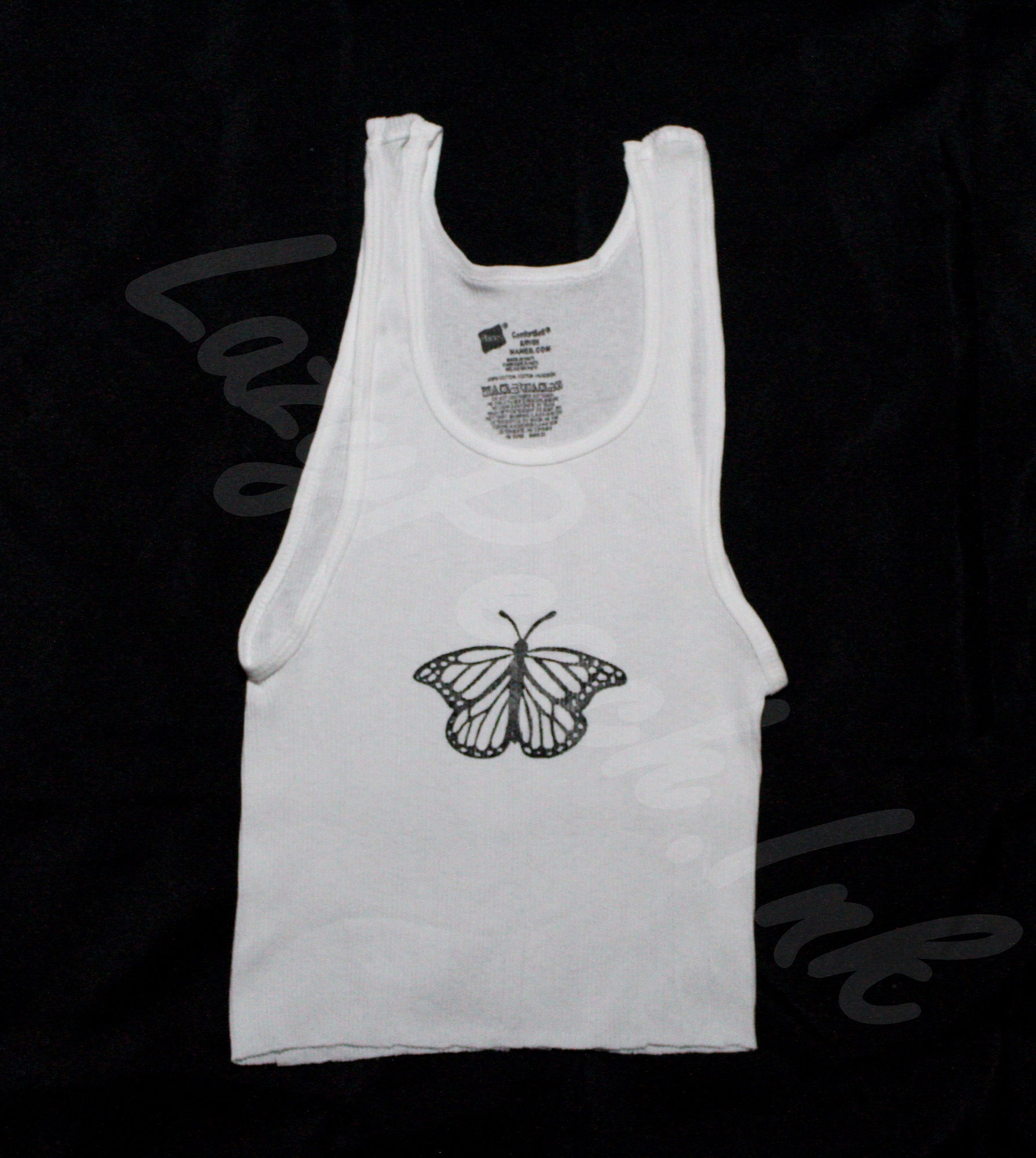 Cropped Block Print Tank