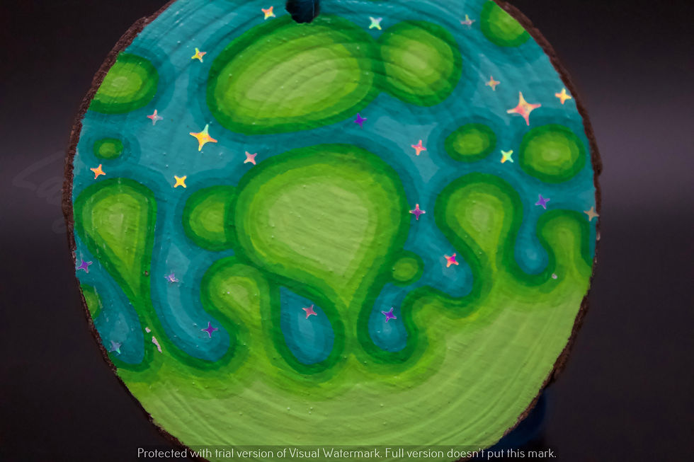 Thumbnail: Blue & Green Lava Lamp Ornament