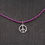 Thumbnail: Purple Peace Sign Necklace