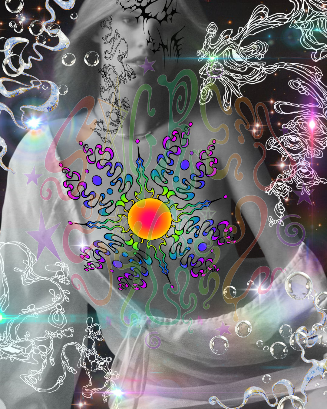 Inner Fire Digital Art Print