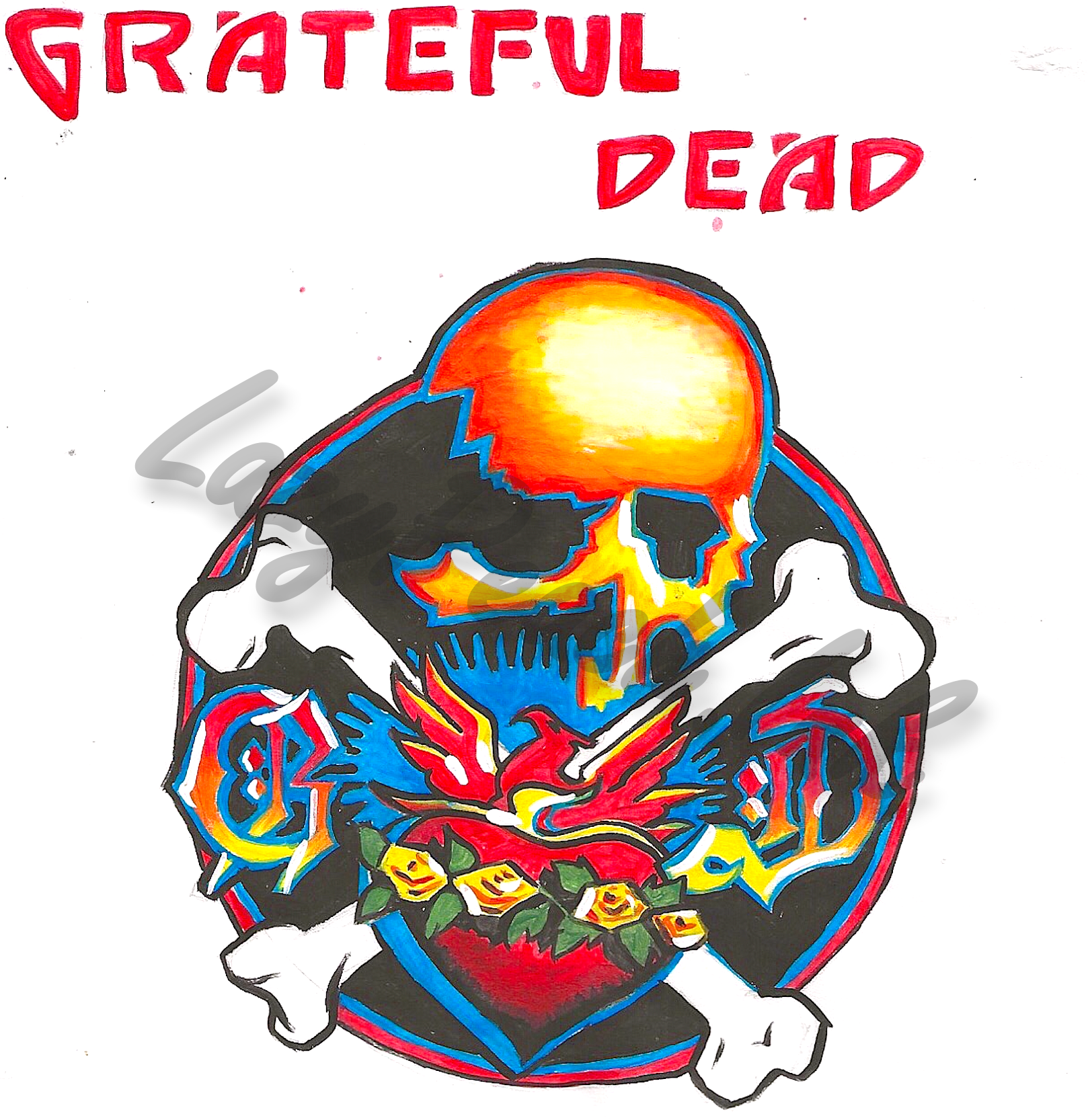 Grateful Dead Art Print