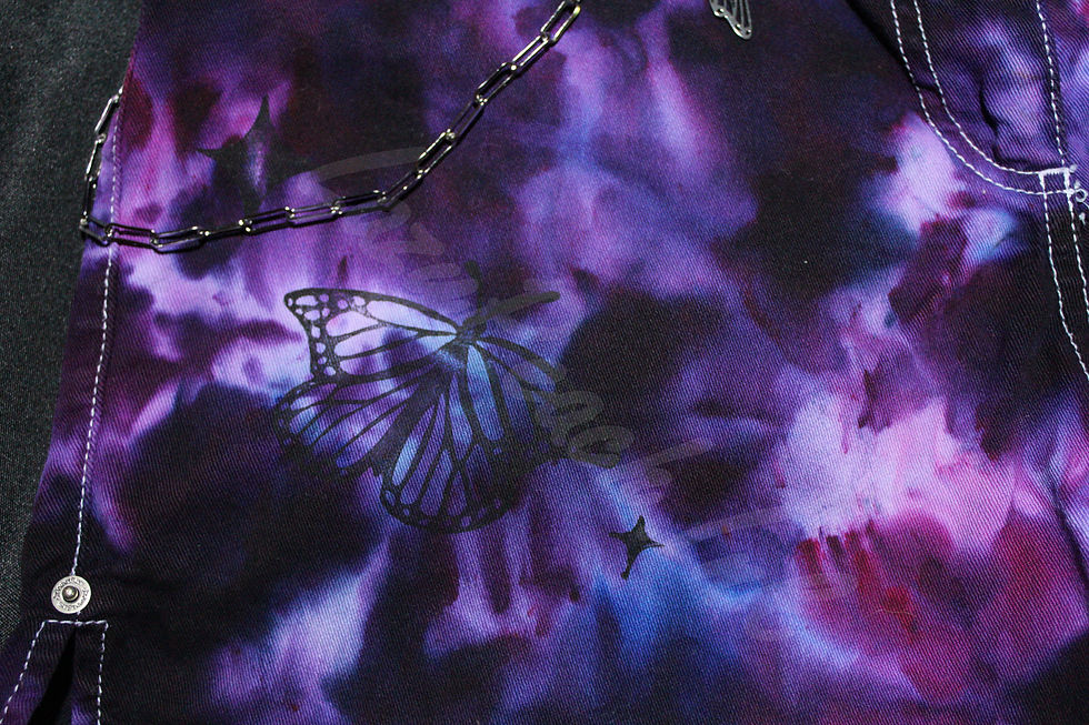 Thumbnail: Purple Butterfly Shorts