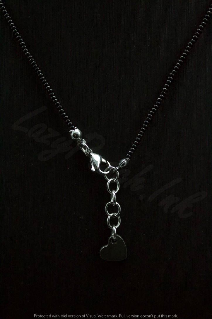 Thumbnail: Black Potion Bottle Necklace