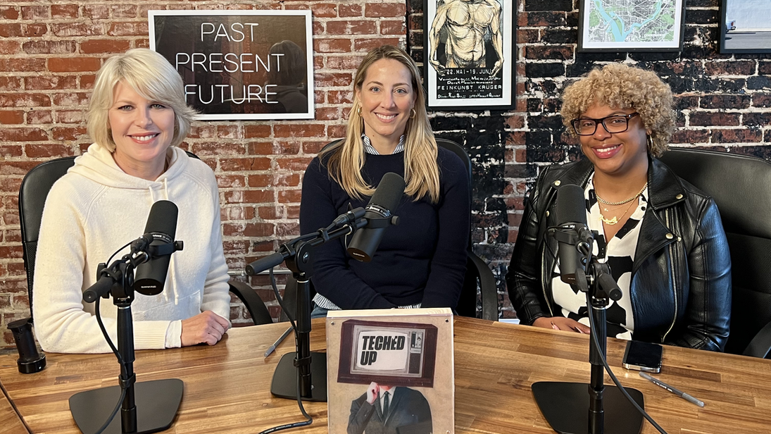 Niki Christoff with Penny Lee (Financial Trade Association) and Amena Ross (CashApp)