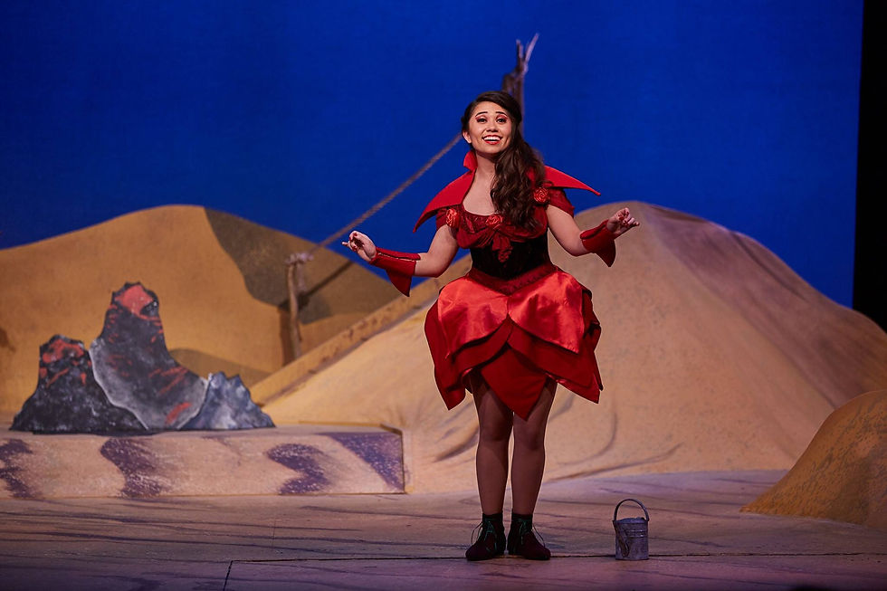 Alegra Batara as The Rose in The Little Prince