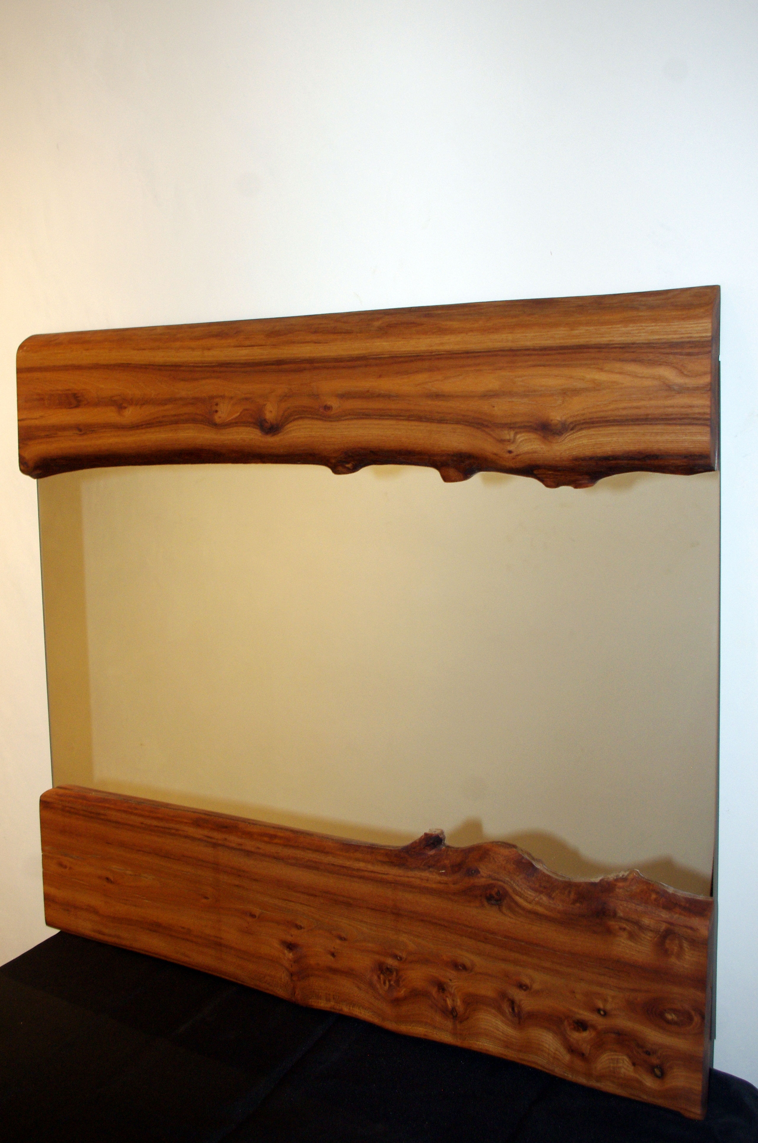 Miroir Bois Massif Bords Live Edge