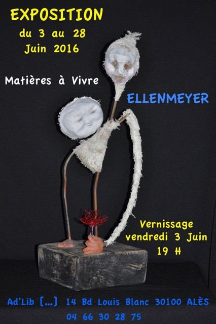 EXPOSITION DU MOIS DE JUIN A VENIR DECOUVRIR