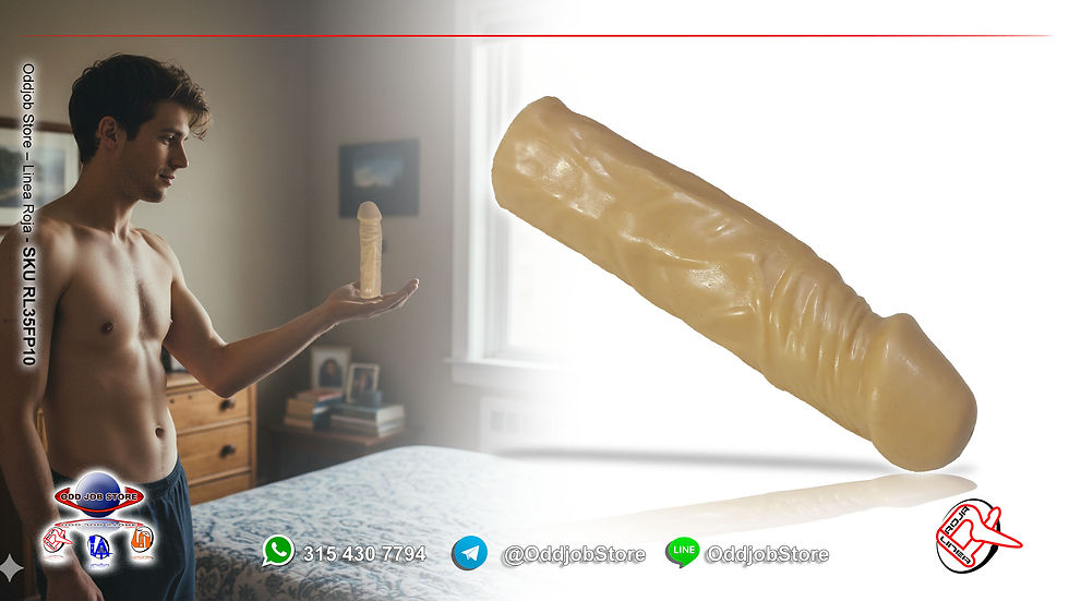 FUNDA EXTENSIÓN PARA EL PENE – LARGO Y GRUESO EXTRA