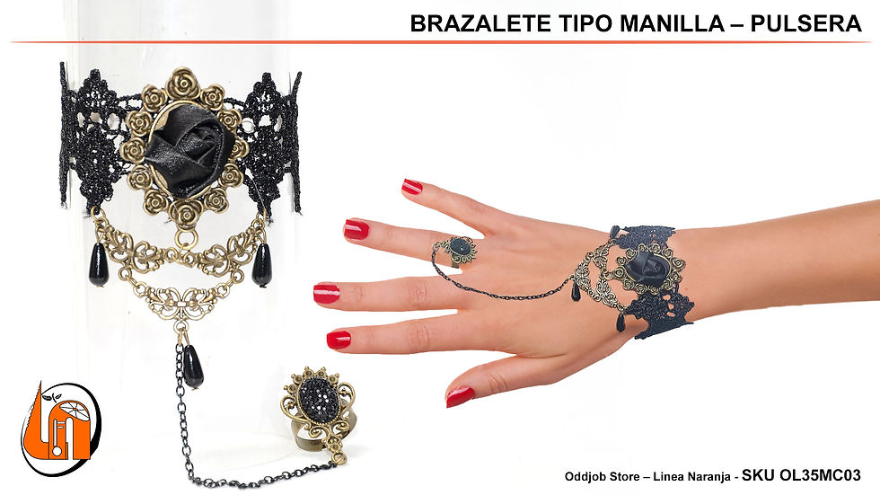 Miniatura: BRAZALETE TIPO MANILLA – PULSERA