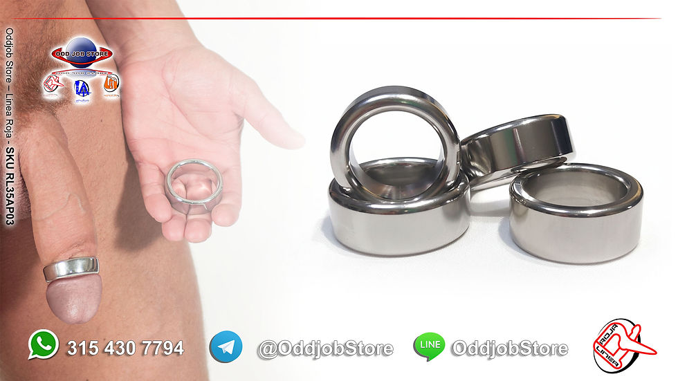 (COCKRING) ANILLO PESO EXTRA PARA EL GLANDE - ARO PENE