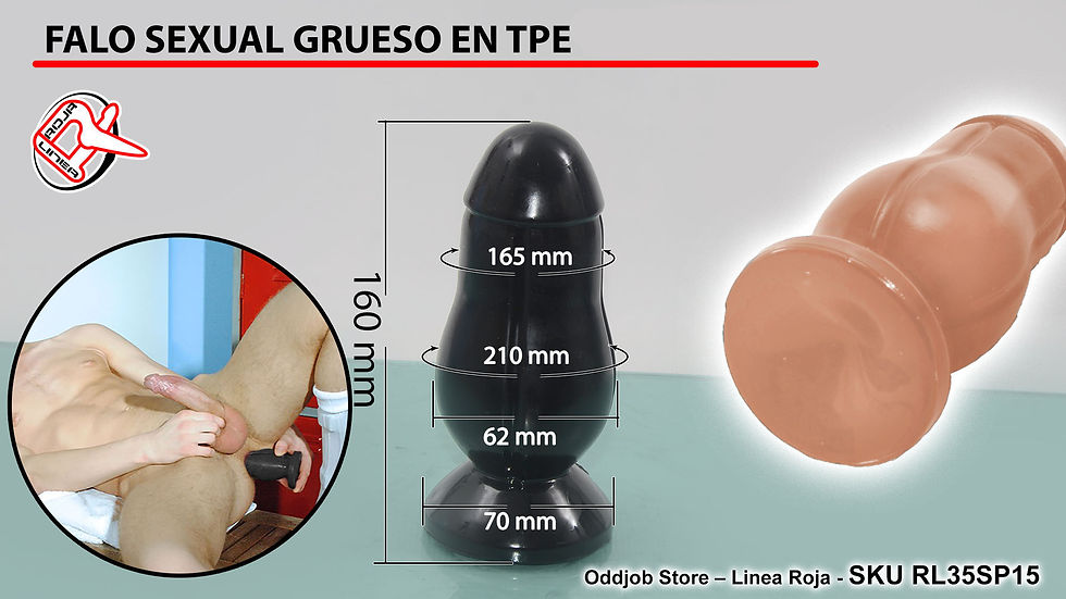 Miniatura: DILDO CONSOLADOR - PLUG SEXUAL EXTRA SUAVE  ANAL O VAGINAL