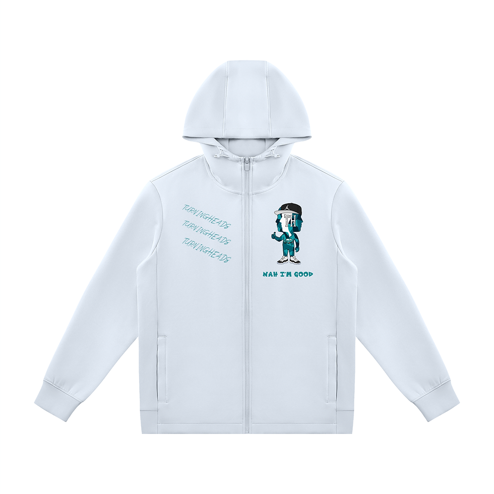 Thumbnail: Turning Heads Mascot Unisex Regular Fit Full Zip Hoodie